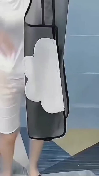 Adjustable Waterproof PVC Kitchen Apron with Pocket – Oil & Stain Resistant